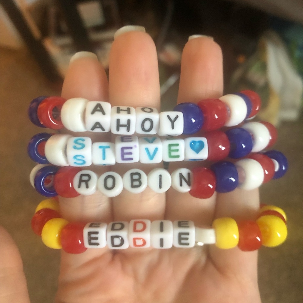 Stranger Things theme bracelets